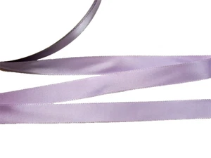 Orchid Purple Ribbon Satin Ribbon 5/8" wide x 10 yards Double-Face Acetate B34 - Picture 1 of 4