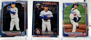 2024 Bowman Chrome & Topps Chrome Upd RC's & Base- Yoshinobu Yamamoto #73 (RC)⚾️ - Picture 1 of 5