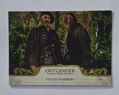 Carte Outlander Saison 4 numéro 45 variante Or Gold trading card Murtagh - Photo 1/2