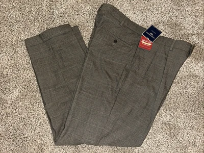 Pantalones de vestir dockers plisados calce relajado 34X30 nuevos con etiquetas Foto 1 de 4