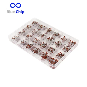 960pcs 24Values*40pcs Ceramic Capacitor Assortment Kit with Box 50V 2pF-0.1uF - Picture 1 of 5