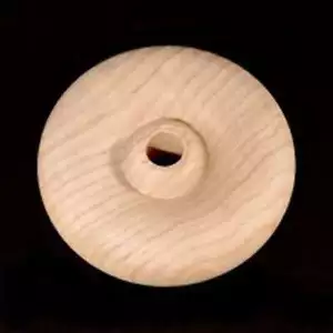 100 ruedas de juguete de madera de 2-1/2" con neumáticos artesanales de ejes de madera - Imagen 1 de 2