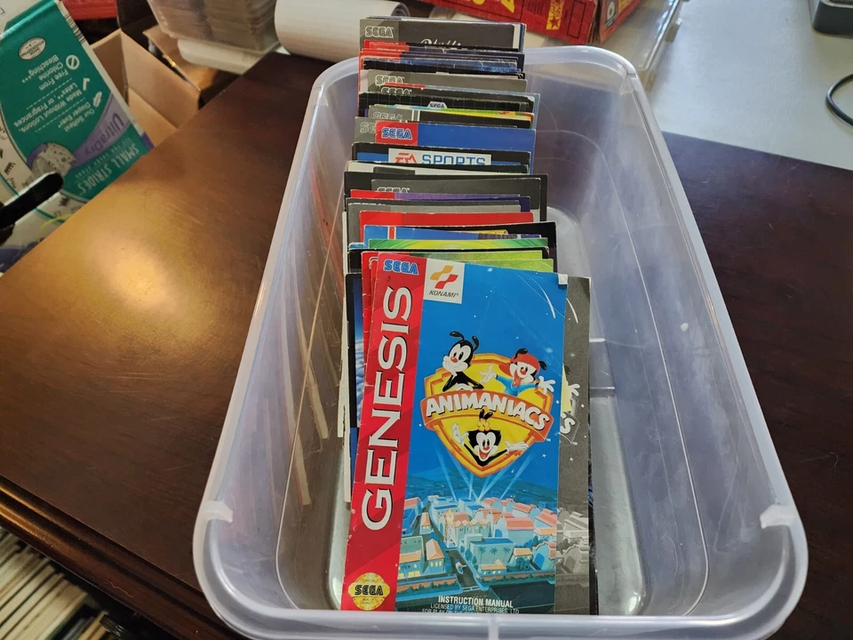 Sega Genesis Game Manuals *Only*, You Pick, Finish your copy! - Image 1 of 1