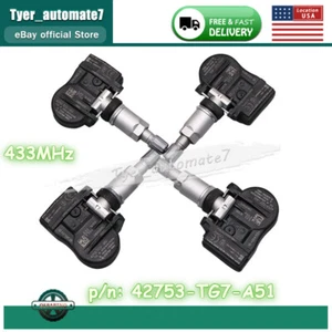 For Honda Acura Parts TPMS Tire Pressure Monitoring System 42753-TG7-A51 433MHz - Picture 1 of 14