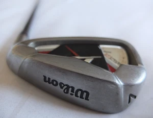 WILSON DEEP RED MAX X 7 IRON IN GOOD USED CONDITION, REG GRAPHITE SHAFT - Picture 1 of 7