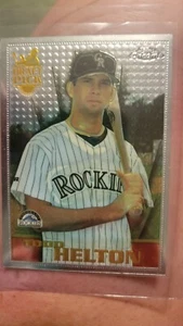 1996 Topps Chrome - Refractor #13 Todd Helton - Picture 1 of 10