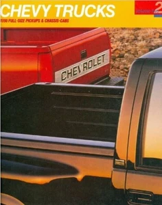 1990 Chevy Trucks Full-Size Pickups & Chassis-Cabs Vol 2 Sales Brochure 44-pages - Picture 1 of 1
