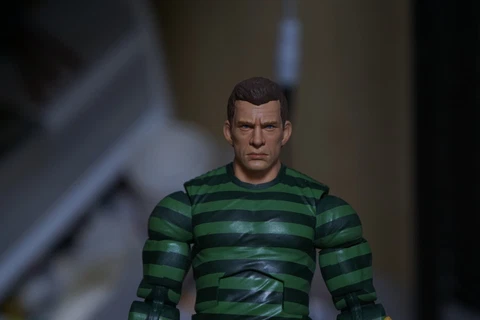 1/12 Marvel legends Sandman custom painted head spiderman Cover