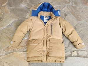 THE NORTH FACE (USA) Vintage Serow Prime Goose Down Tan Winter Parka Coat ~ L - Picture 1 of 24