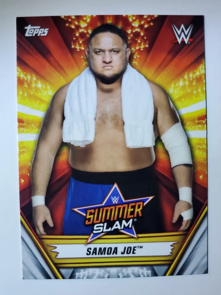 2019 Topps WWE SummerSlam #39 SAMOA JOE - Image 1 of 2