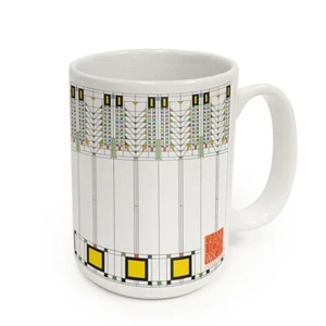 Frank Lloyd Wright Tree of Life Ceramic Coffee Mug Y