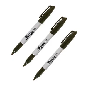 Sharpie Fine Tip Permanent Marker, Fine Bullet Tip, Black (30001) 3 Markers - Picture 1 of 1