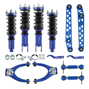 Coilovers & Front Upper Control Camber A-Arms Kit for Honda Civic EK 1996-2000 - Picture 1 of 13