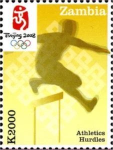 Zambia #SG1046 MNH 2008 Beijing Olympic Games Running [1102b] - Picture 1 of 1