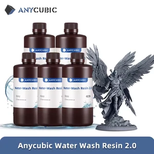 (5KG Gris)ANYCUBIC Water Washable Resin 2 Résine Lavable à l'Eau Imprimante 3D - Afbeelding 1 van 10