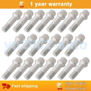 Set of 20 Wheel Lug Bolts Nuts For Benz ML550 S500 GLK350 S550 CL500 GL450 ML350 - Picture 1 of 5