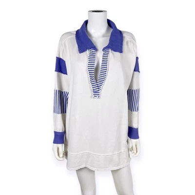 Женский чистый подготовительный регби поло большого размера Free People We The Free S - Изображение 1 из 4