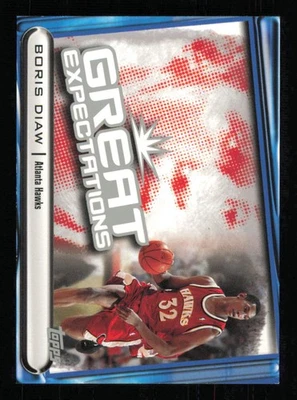 2004-05 Topps Great Expectations #BD Boris Diaw Baloncesto Halcones Casi Nuevo-Como Nuevo Foto 1 de 3