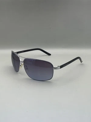 Gafas de sol Steve Madden para hombre plateadas negras S078 SLV aviador lentes degradadas UV Foto 1 de 4