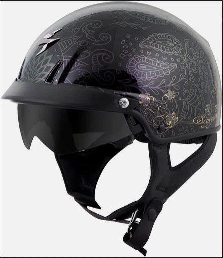 Casco Scorpion EXO-C110 negro/oro Azalea XS Foto 1 de 4