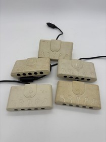 Lot of (5) Untested PC Engine TurboGrafx Multi Tap PI-PD003