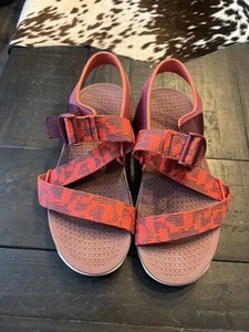 Women's Chaco Sandals Peach Purple US Size 9, EU 40, UK 7 - Zdjęcie 1 z 7