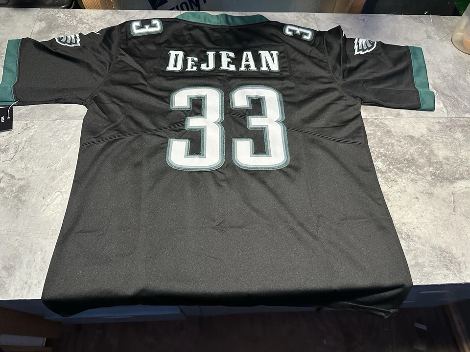 Camiseta deportiva negra Nike Youth XL Cooper DeJean Philadelphia Eagles talla XLarge nueva con etiquetas Foto 1 de 3