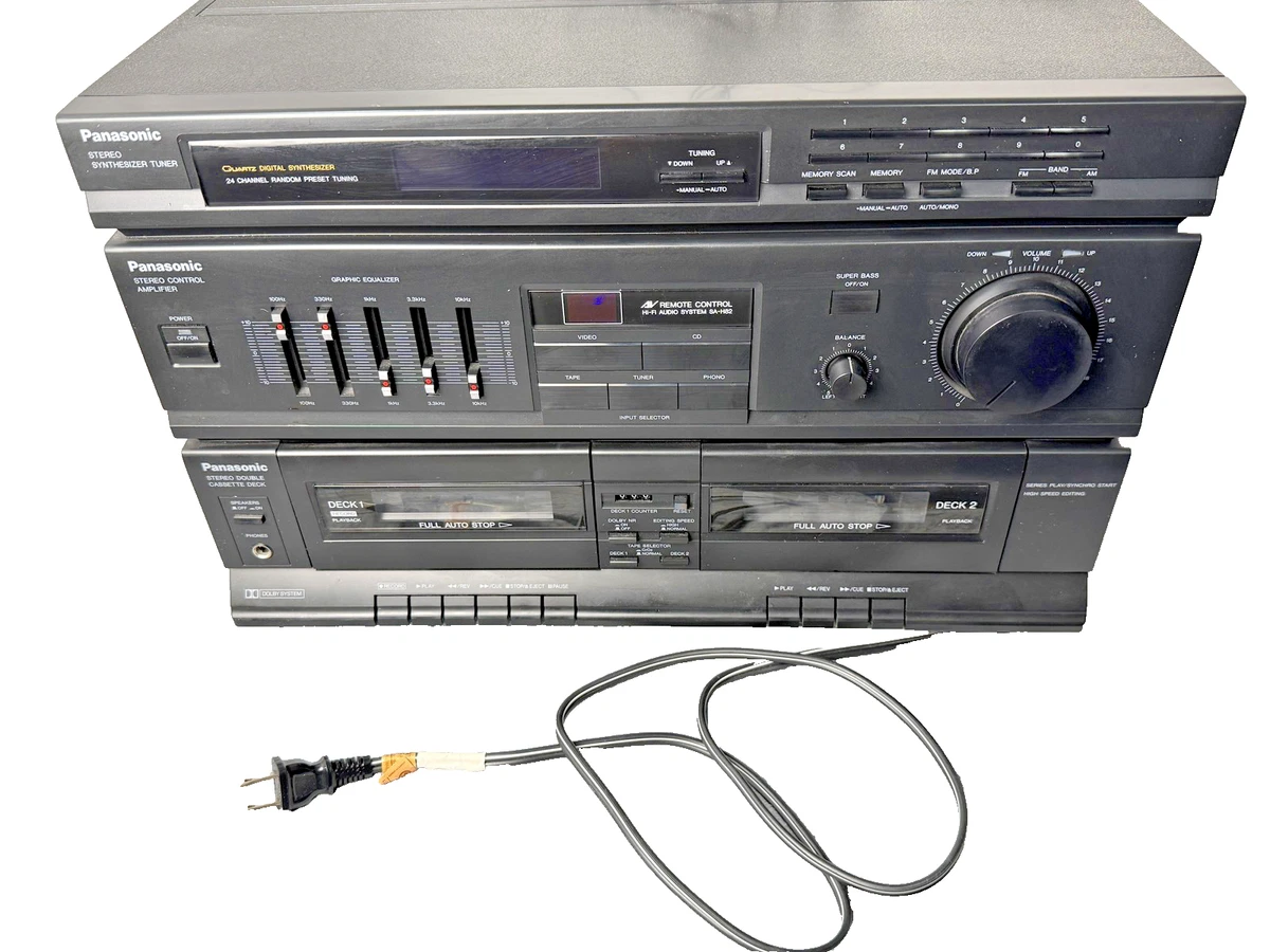 ラジオ・コンポ NationalPanasonic TRACKSTEREORECORD DECK ラジオ