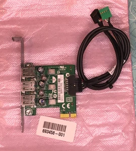 Scheda USB alimentata HP 12 V per sistemi di vendita al dettaglio HP RP3 modello 3100 - NUOVA - - Foto 1 di 6