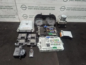 JAGUAR XF X250 3.0 DIESEL AUTOMATIC ENGINE ECU KIT CX23-12C520-PA - Picture 1 of 8