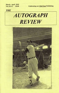 TAR The Autograph Review addresses catalog booklet - Ferris Fain V33 issue2 - Picture 1 of 1