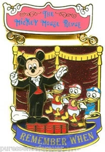 Disney Pin: WDW White Glove - Remember When: The Mickey Mouse Revue (LE 750)  - Picture 1 of 1