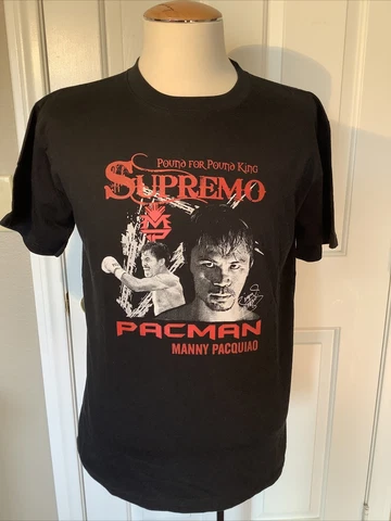 Rare Mens Team Pacman Manny Pacquiao Boxing Clothesline T-Shirt 2XL Cover