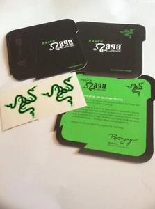 Razer Naga Stickers Master Guide Certificate Of Authenticity Quick Start Guide - Picture 1 of 7