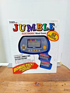 JUMBLE ELECTRONIC WORD GAME - Picture 1 of 3