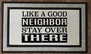Welcome Mat Front Door Doormat Custom Family Holiday Rug Personalized NEW Gift - Picture 1 of 1