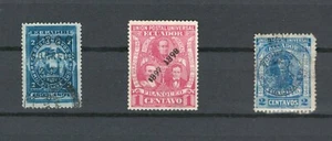 ECUADOR LATIN AMERICA SELECTION CLASSIC USED OFFICIAL FISCAL STAMPS LOT (LA 346) - Picture 1 of 1