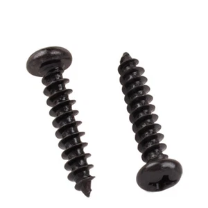 M2.8 M3 M3.5 M4 Negro Acero Phillips Cabezal Pan Tornillos Autogolpe Hoja de Metal - Imagen 1 de 9