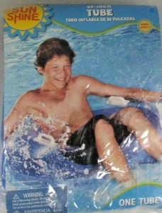 Tubo Gonfiabile 36 Pollici di Sunshine Taglia Adulto Blu Piscina, Fiume, Lago - Foto 1 di 5