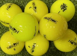 Honma Assorted Yellow 5A/4A Excellent Condition Used Golf Ball 36 PCS (3dz) - Picture 1 of 4