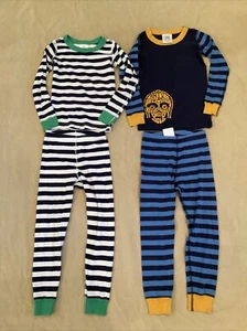 Hanna Andersson pajamas 110 long johns Star Wars Stripes - Picture 1 of 11