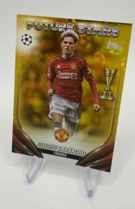 Topps UEFA UCC Flagship 2023/24 # Alejandro Garnacho # 115 Future Stars Starball - Bild 1 von 1