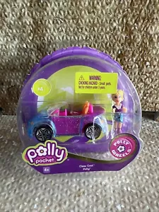 Coche Mattel Polly Pocket Wheels #4 Clear Cool Polly 2007 nuevo - Imagen 1 de 2