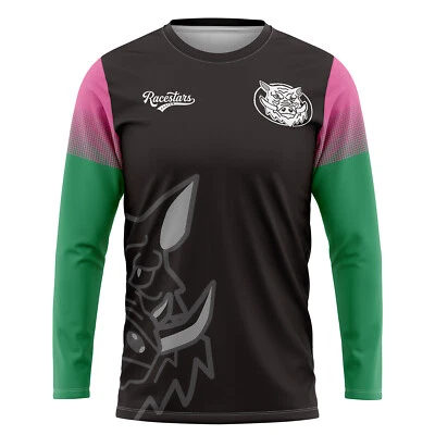 Camiseta deportiva de motocross manga larga enduro descenso carreras de montaña moto de cross MTB/MX/DH Foto 1 de 4