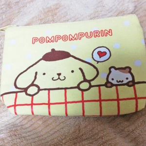 PomPom Purin mini Bag Pouch Muffin Heart Sleeping SANRIO New Kawaii Japan - Picture 1 of 3