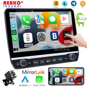 10" 2+64GB Android 13 Auto CarPlay Double 2 Din Car Radio NAVI WIFI GPS SWC FM - Picture 1 of 15