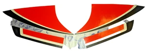 Puch Cobra M 80 White Tank Extractor Sticker Set Left + Right Red White Black - Picture 1 of 16