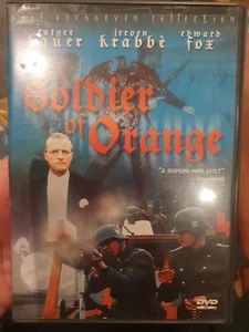 SOLDIER OF ORANGE RARE DVD PAUL VERHOEVEN RUTGER HAUER THRILLER CULT WAR FILM R1 - Picture 1 of 3