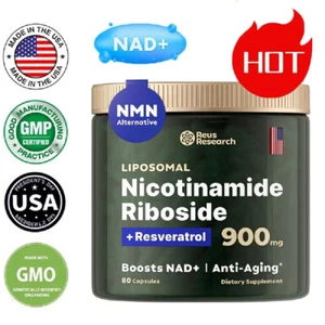 NAD+ Integratore per Focus Energetico Antietà e Nicotinamide Riboside Resveratrolo - Foto 1 di 9