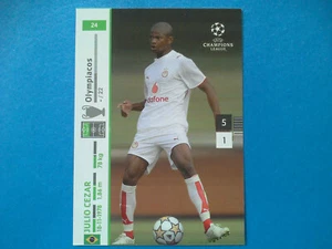 Panini Trading Cards Champions League 2007-08 n. 24 Julio Cezar Olympiacos - Imagen 1 de 1